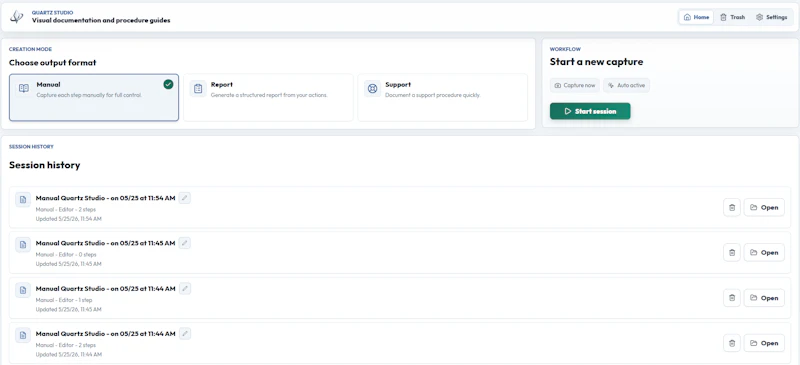 Quartz Studio screenshot 1