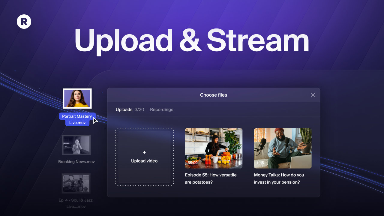 Restream gallery image