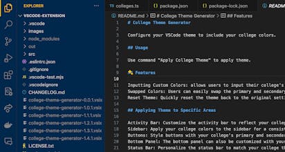 College Theme Generator gallery image
