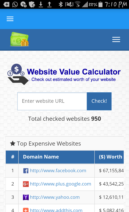 Auto Website Valuation gallery image