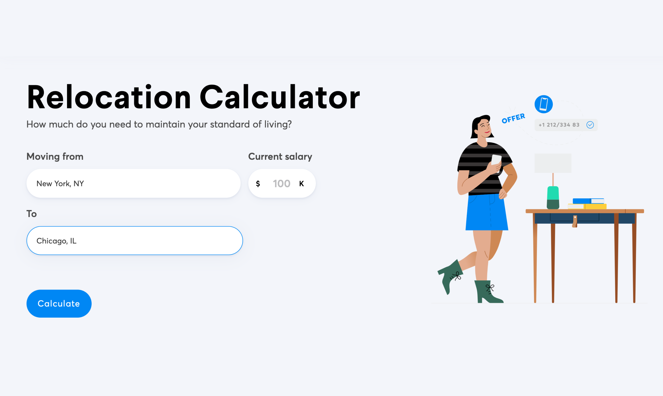 Relocation Calculator Cost of living calculator to plan your