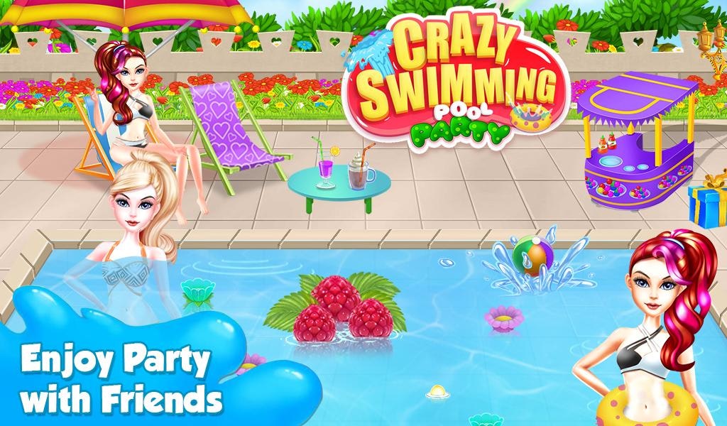 Crazy Swimming Pool Party