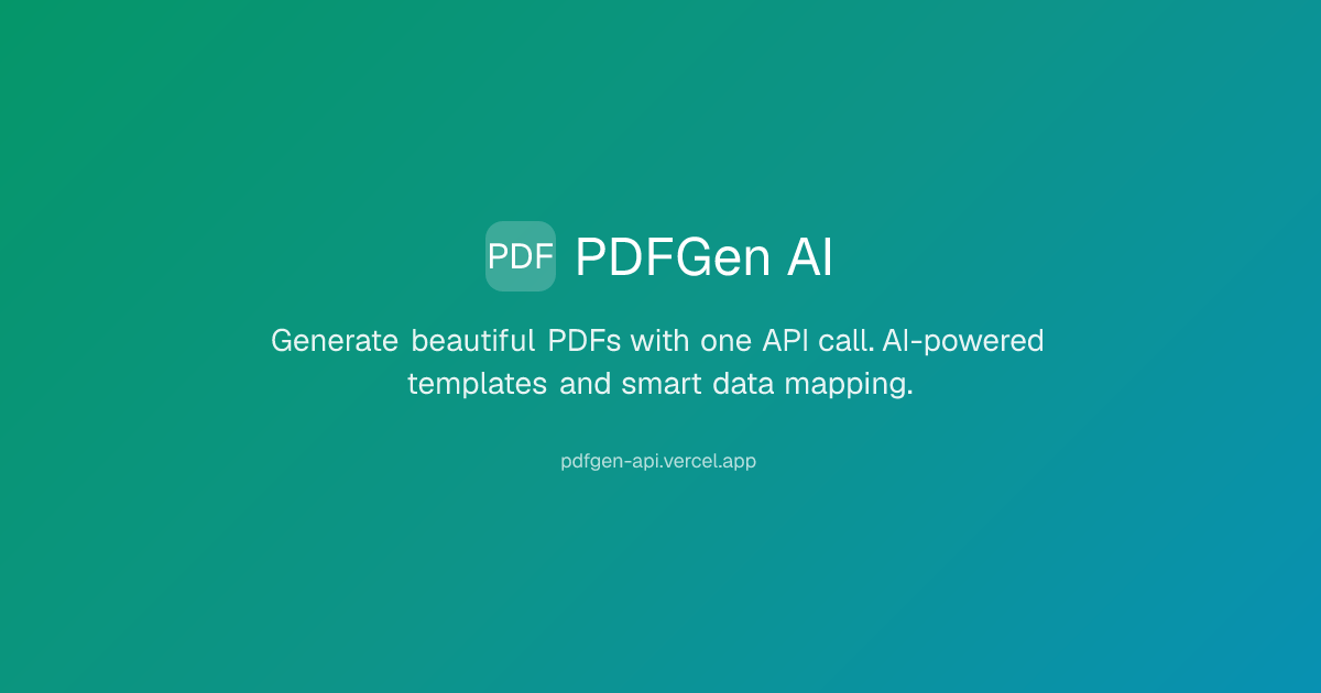 PDFGen AI gallery image