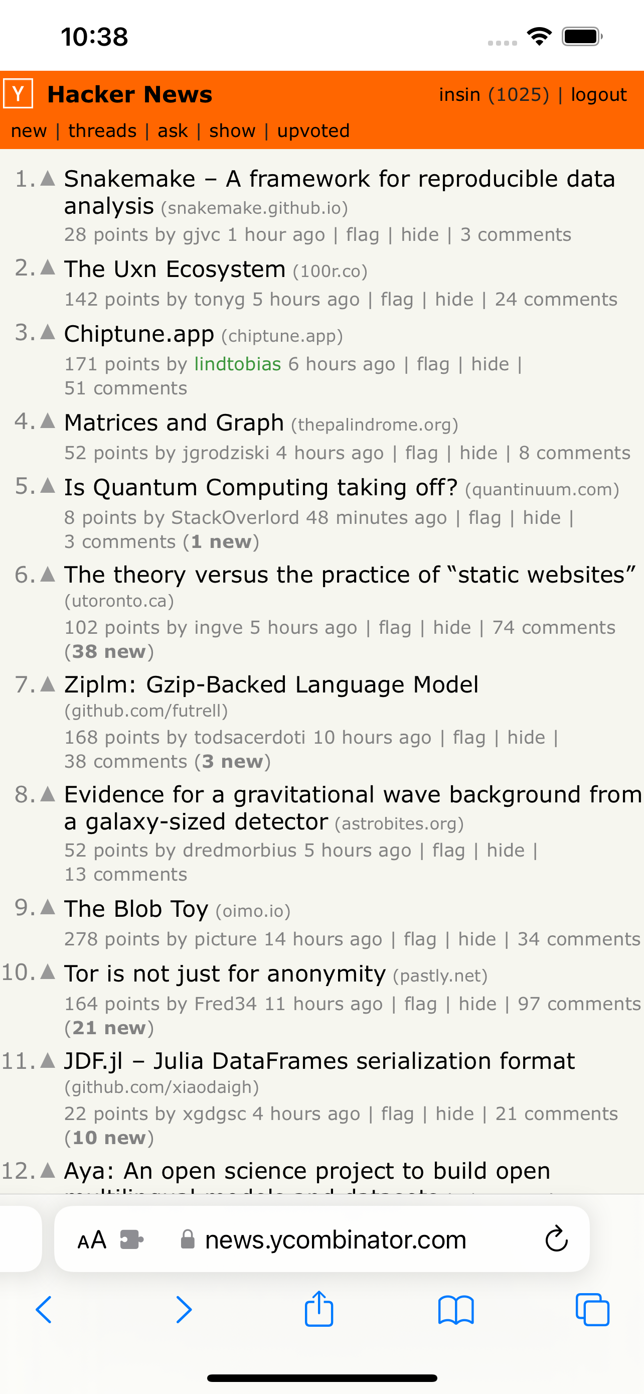 Comentários corujas para notícias de hacker media 2