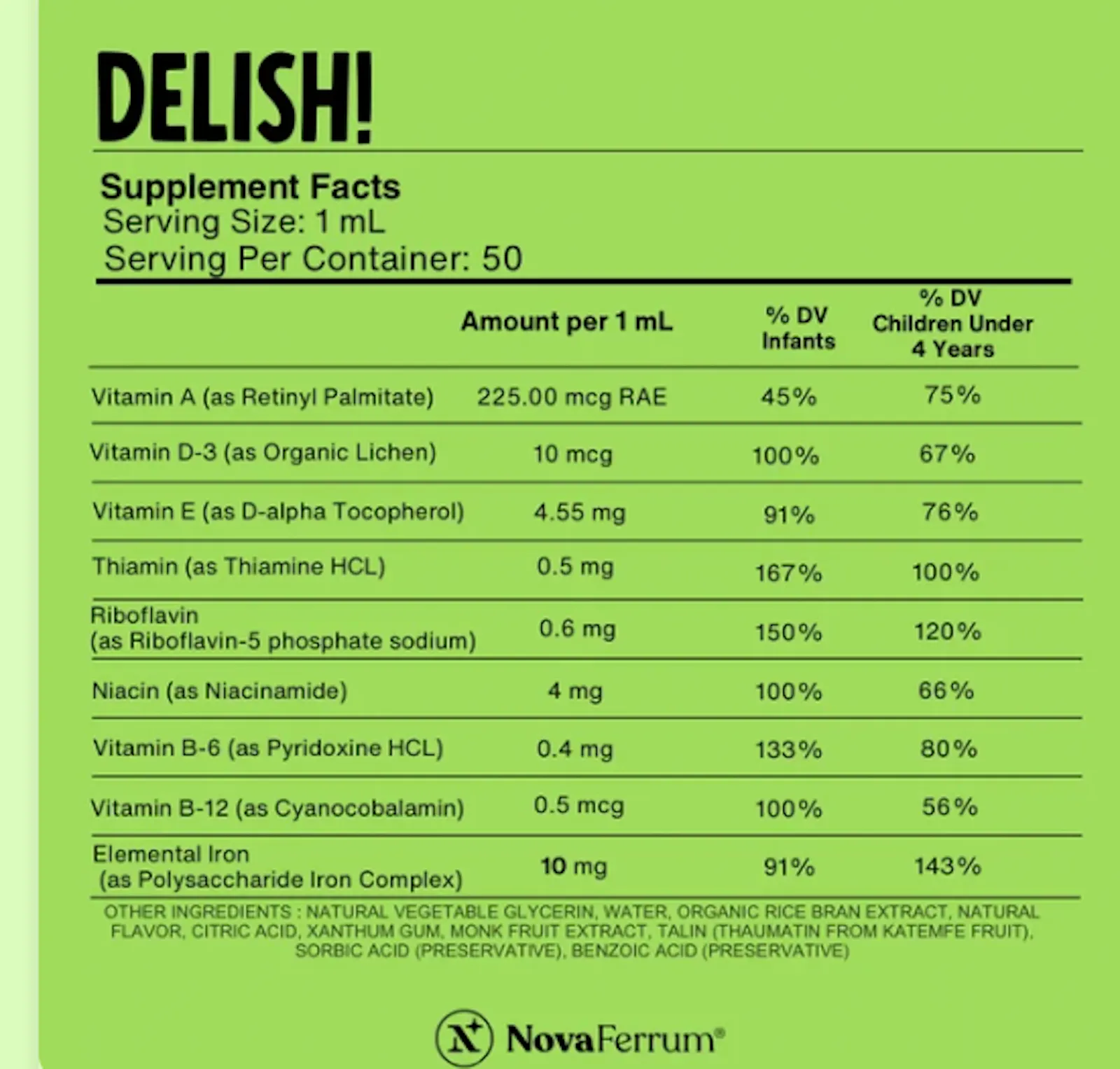 Delish -Vegan Multivitamin with Iron screenshot 3