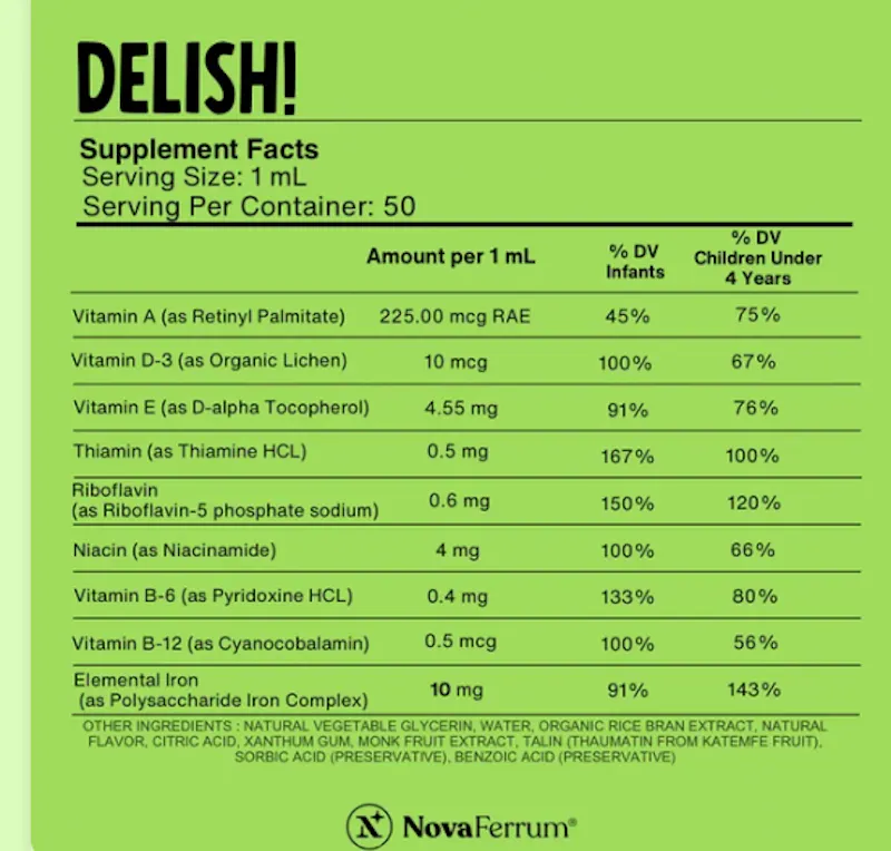 Delish -Vegan Multivitamin with Iron screenshot 3