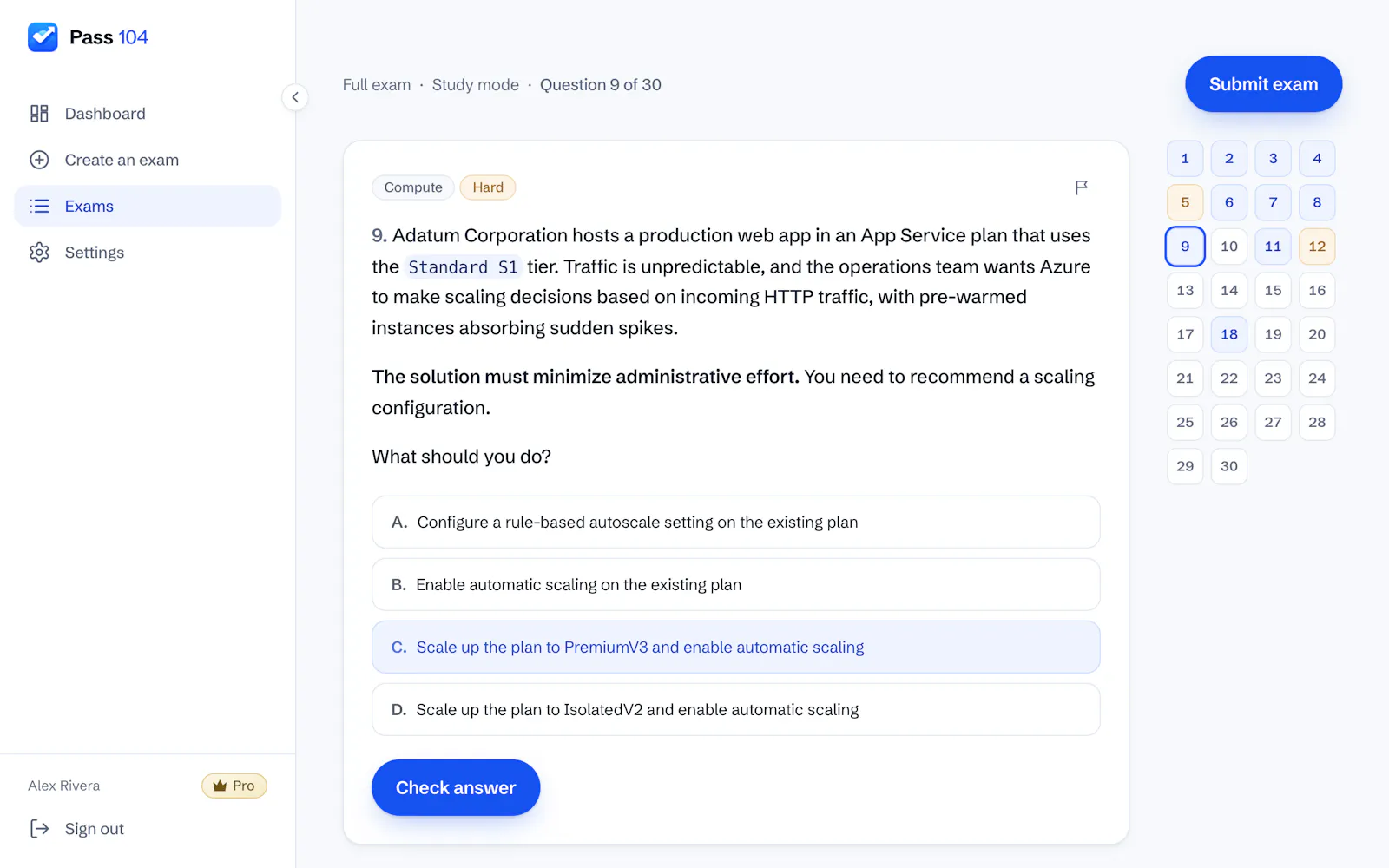 Pass 104 screenshot 1