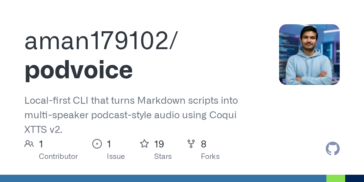 Podvoice - Main product screenshot demonstrating key features and user interface