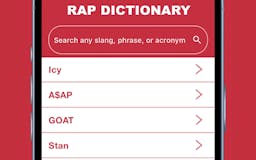 Rap Dictionary media 1