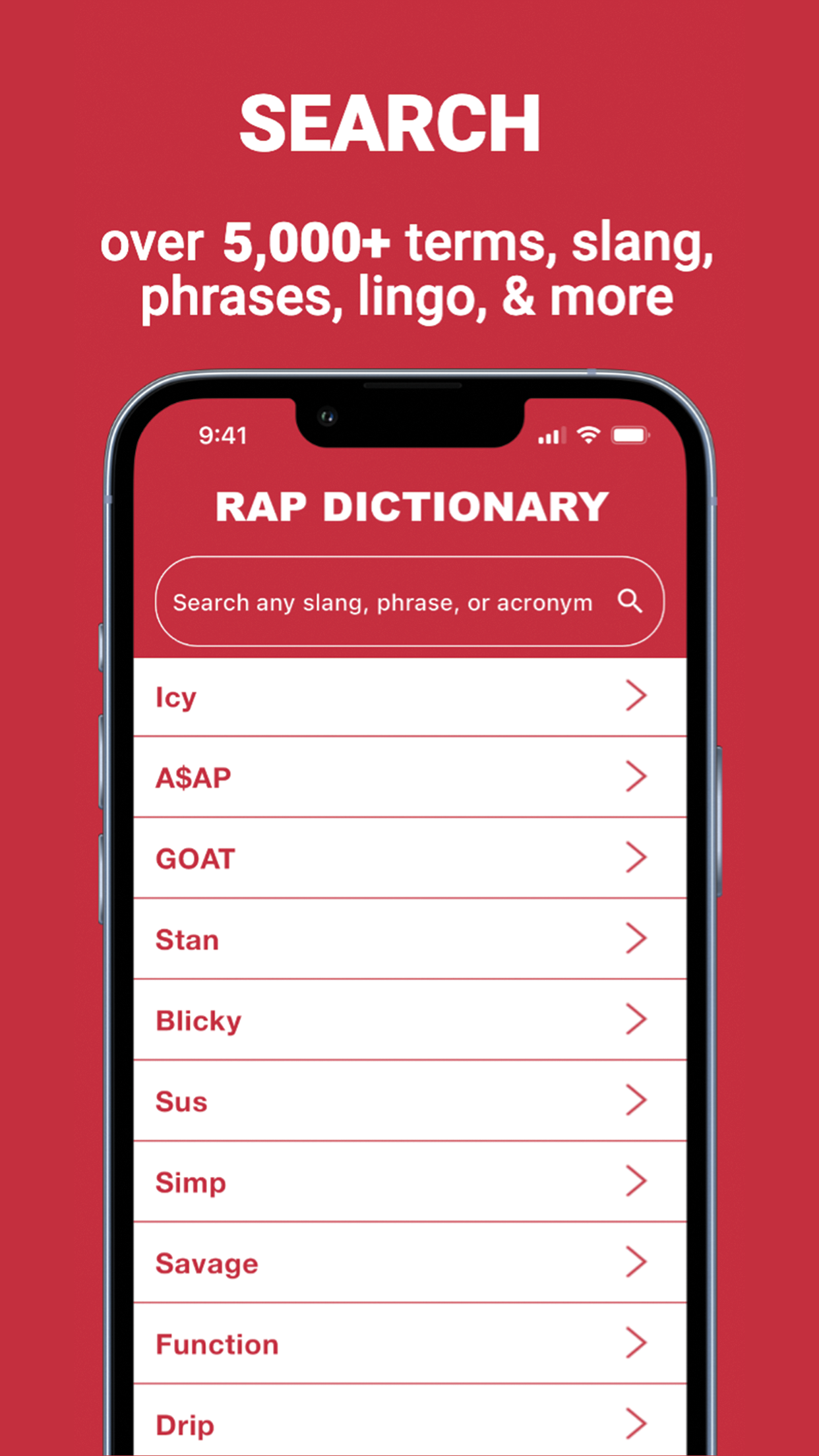 Rap -Wörterbuch media 1