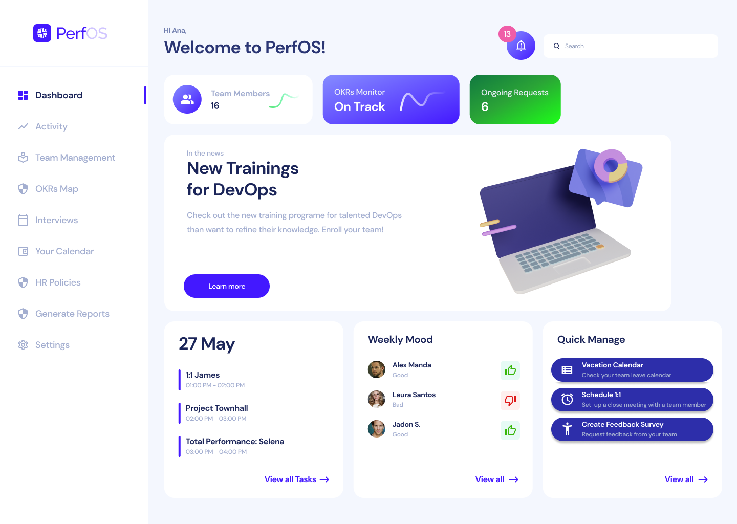 PerfOS gallery image