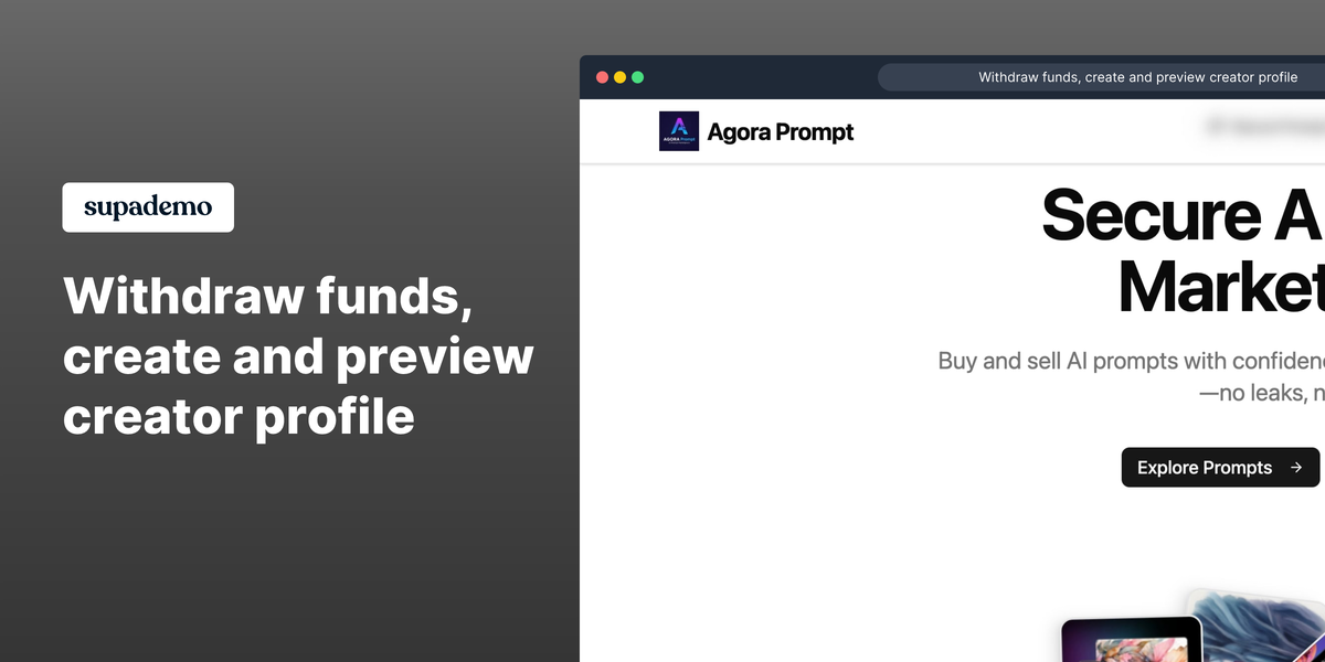 AgoraPrompt gallery image