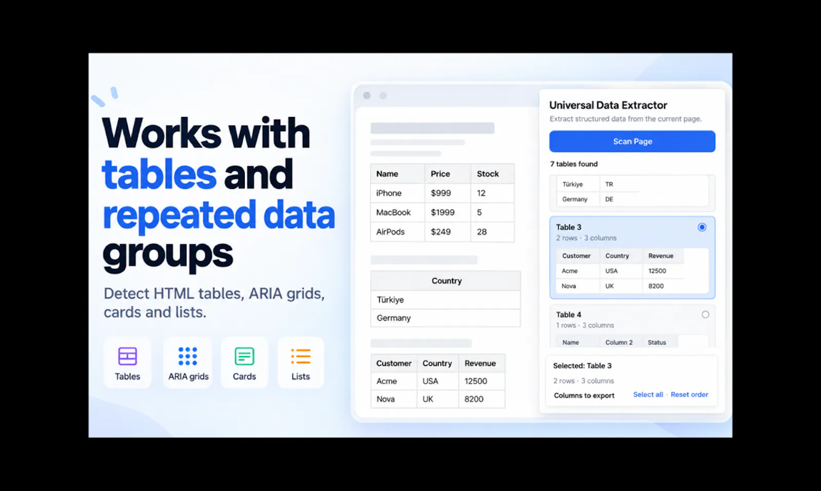 Universal Data Extractor screenshot 5