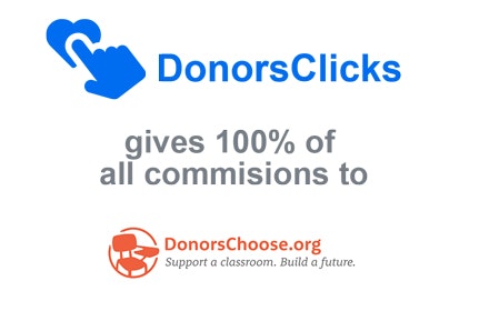 DonorsClicks is 100% Transparent