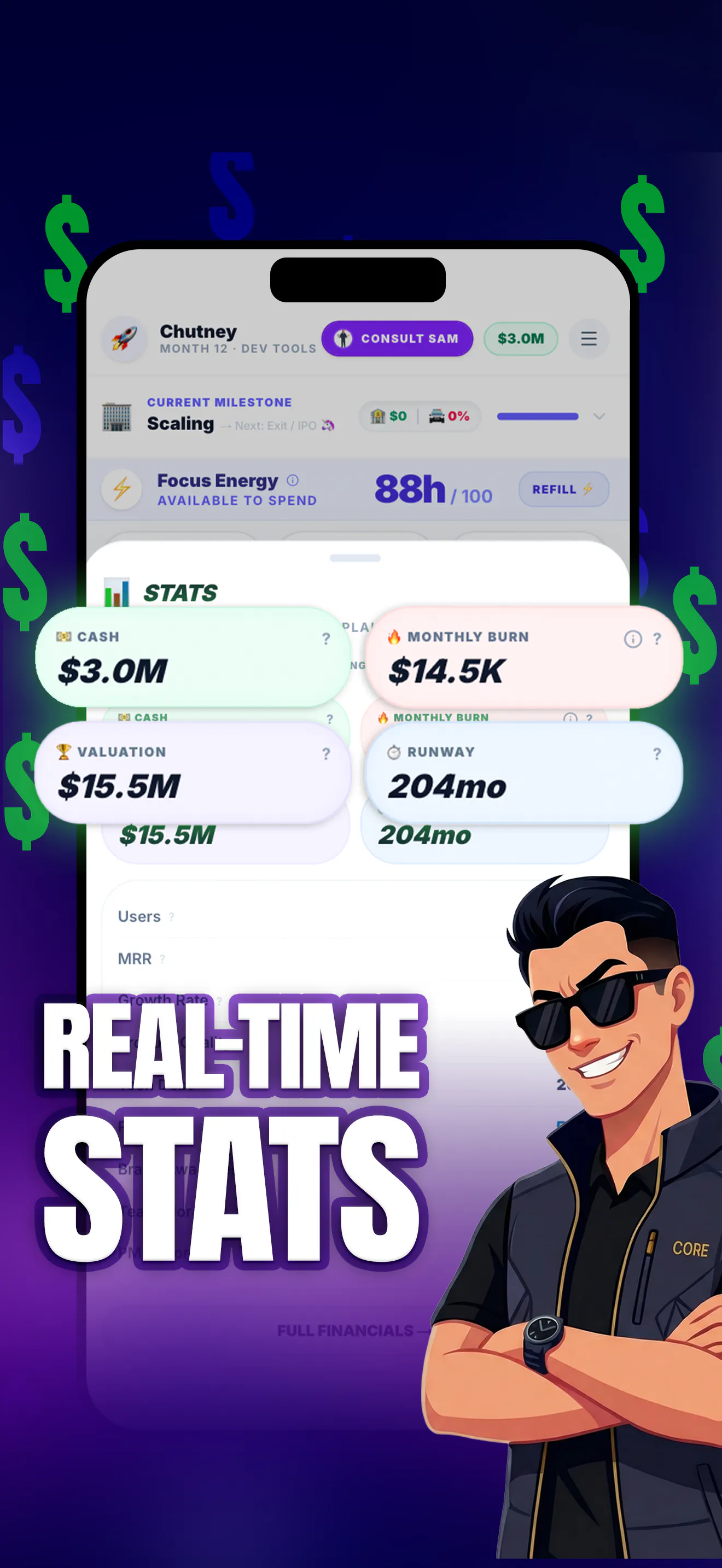 Founder Sim : Startup Game gallery image