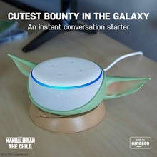 Baby Yoda Stand for Echo Dot gallery image