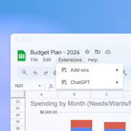 ChatGPT for Google Sheets