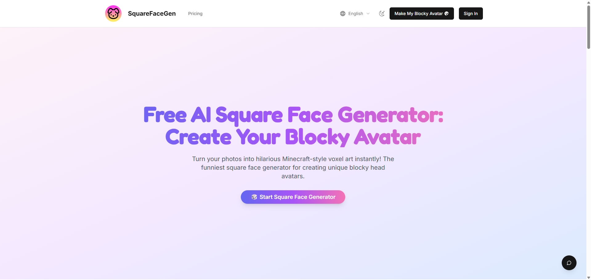 Square Face Generator gallery image