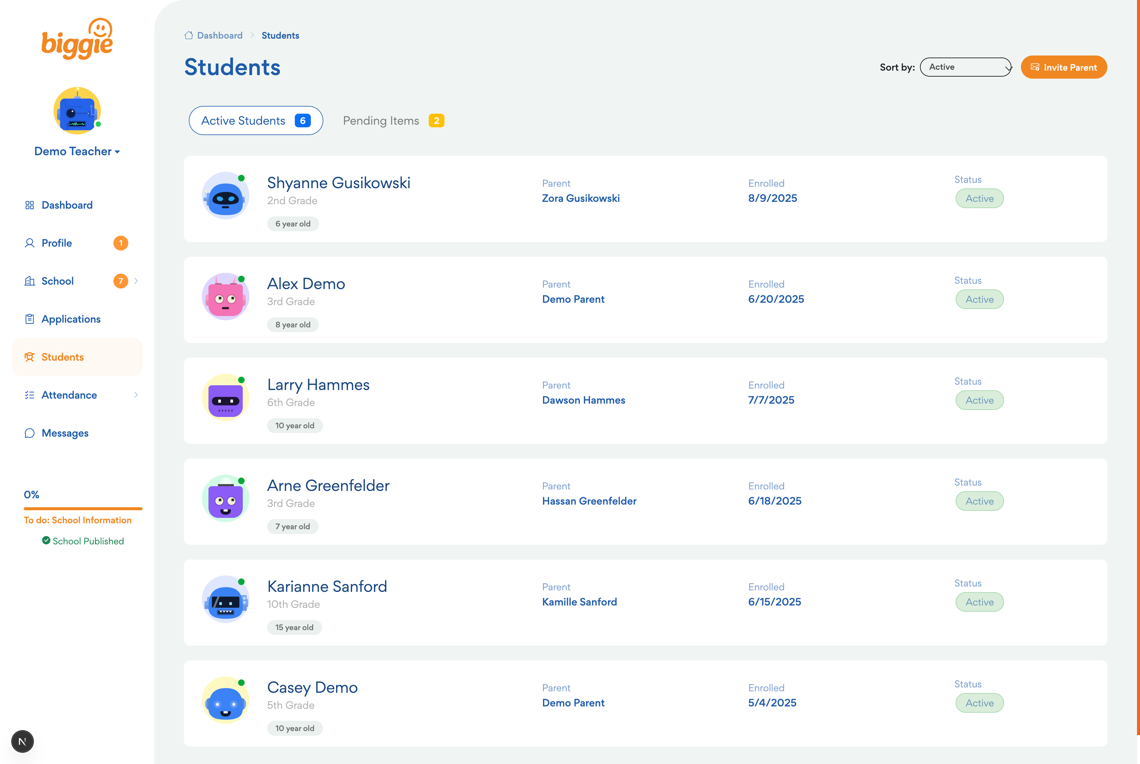 Biggie Schools gallery image