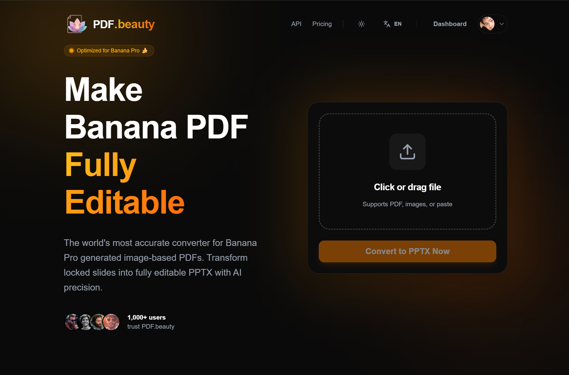 PDF.beauty for NotebookLM & Banana Pro gallery image