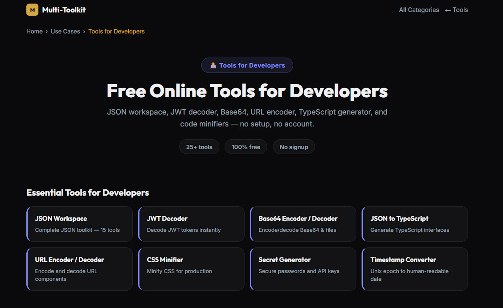Multi-Toolkit screenshot 5