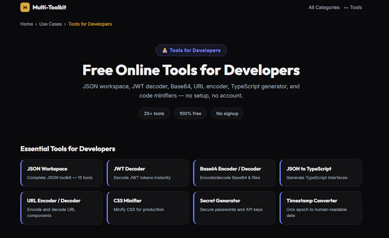 Multi-Toolkit screenshot 5
