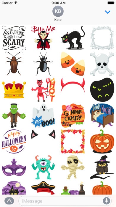 Halloween Party Stickers by EmojiOne gallery image