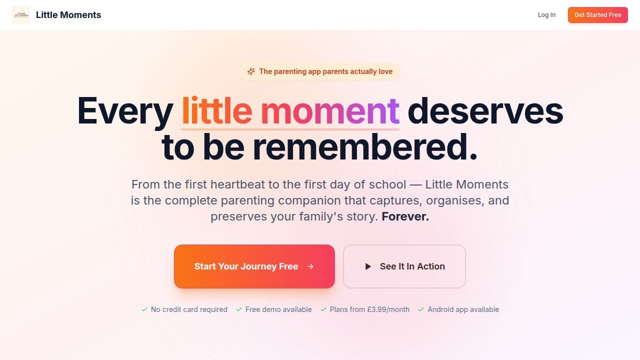 Little Moments Parenting Journey gallery image