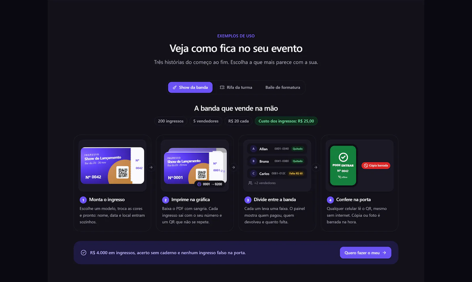 Ingresso Impresso screenshot 3