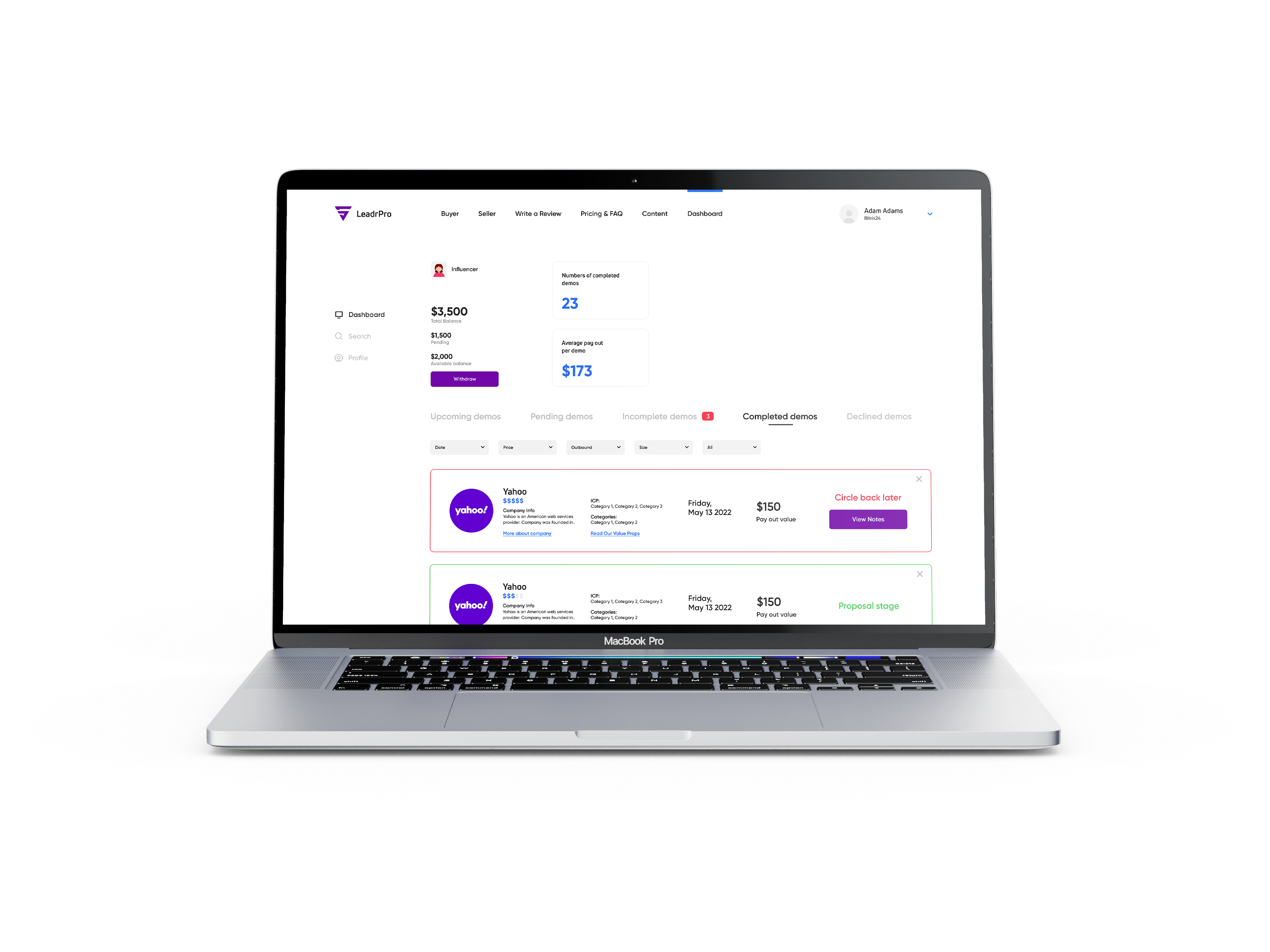 Leadrpro - Yeni yazılımı değerlendirmek için 100-500 dolar kazanın. medya 5
