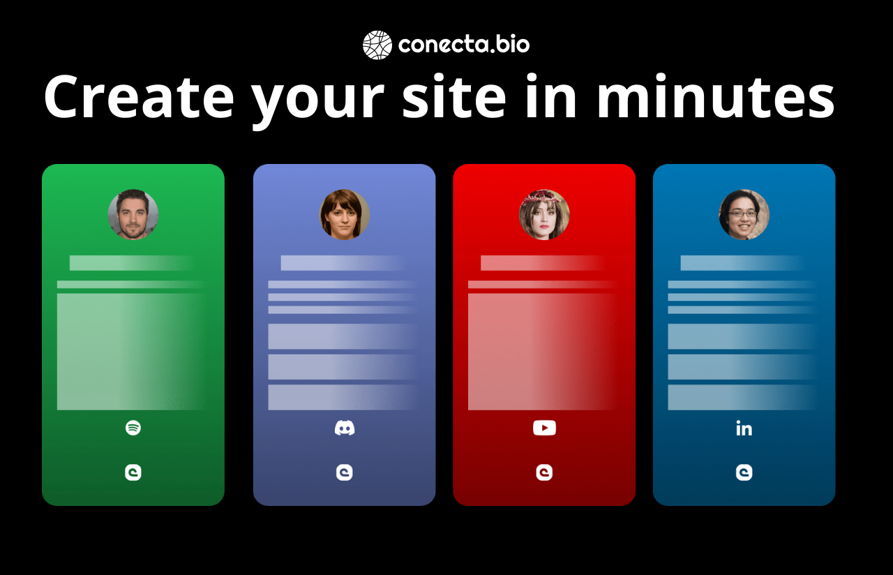 Conecta.bio - एक लिंक, एक स्मार्ट बायो पेज में आपके सभी कनेक्शन। मीडिया 7