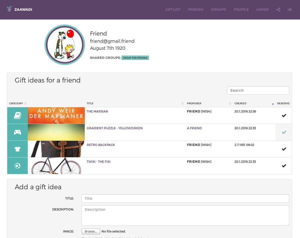 Zaawadi gallery image