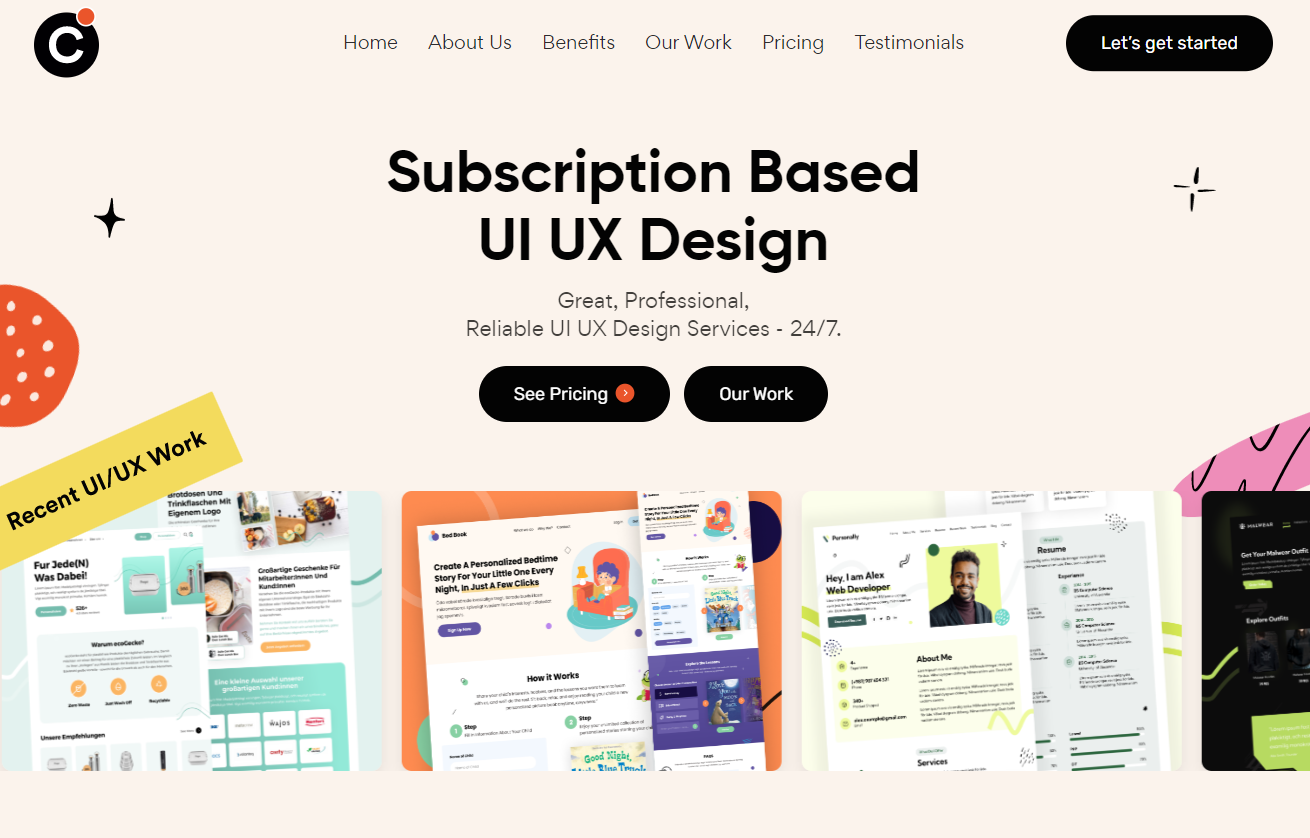 Carrypixel - การสมัครสมาชิกการออกแบบ UI UX media 1