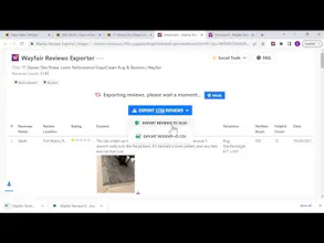 Wayfair Reviews Exporter | Images gallery image