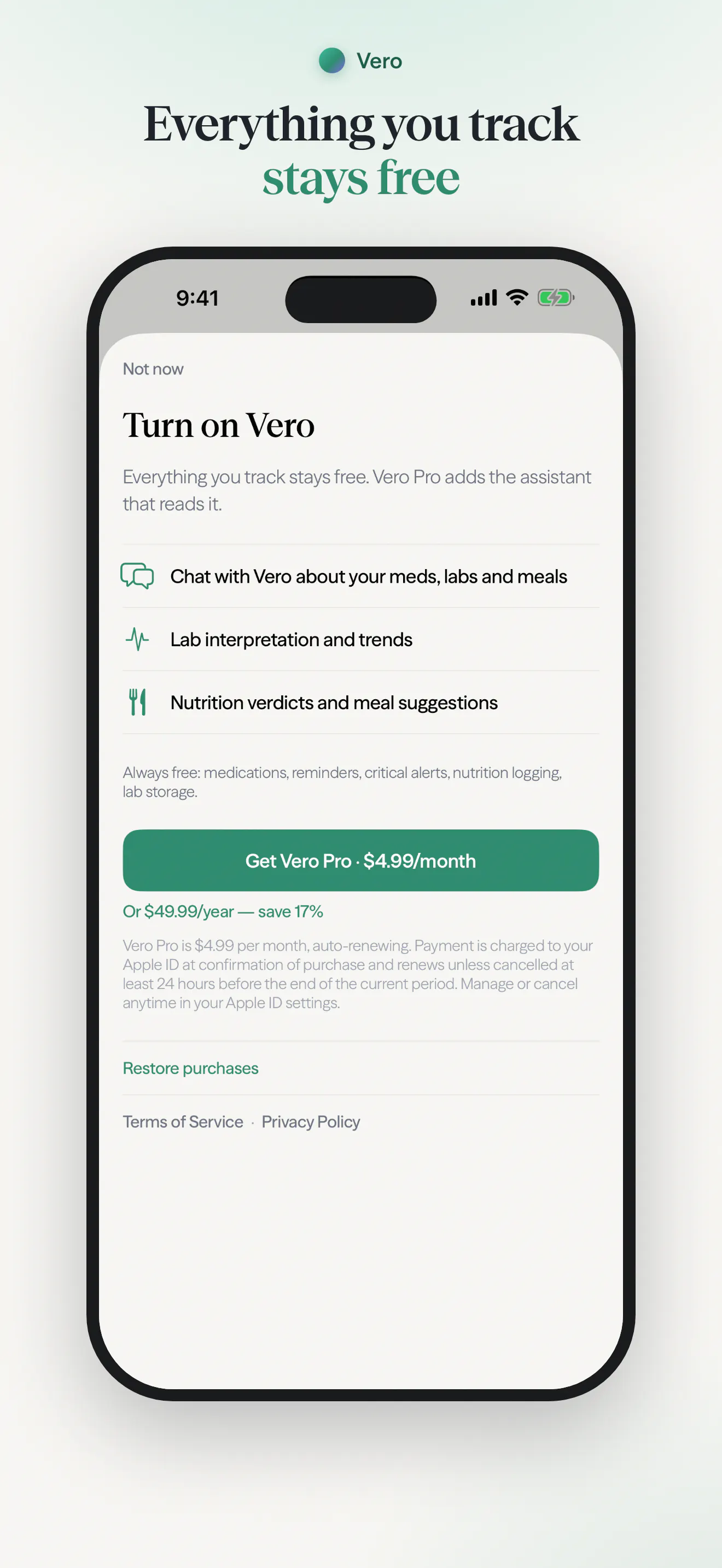 Vero: AI Health Assistant gallery image