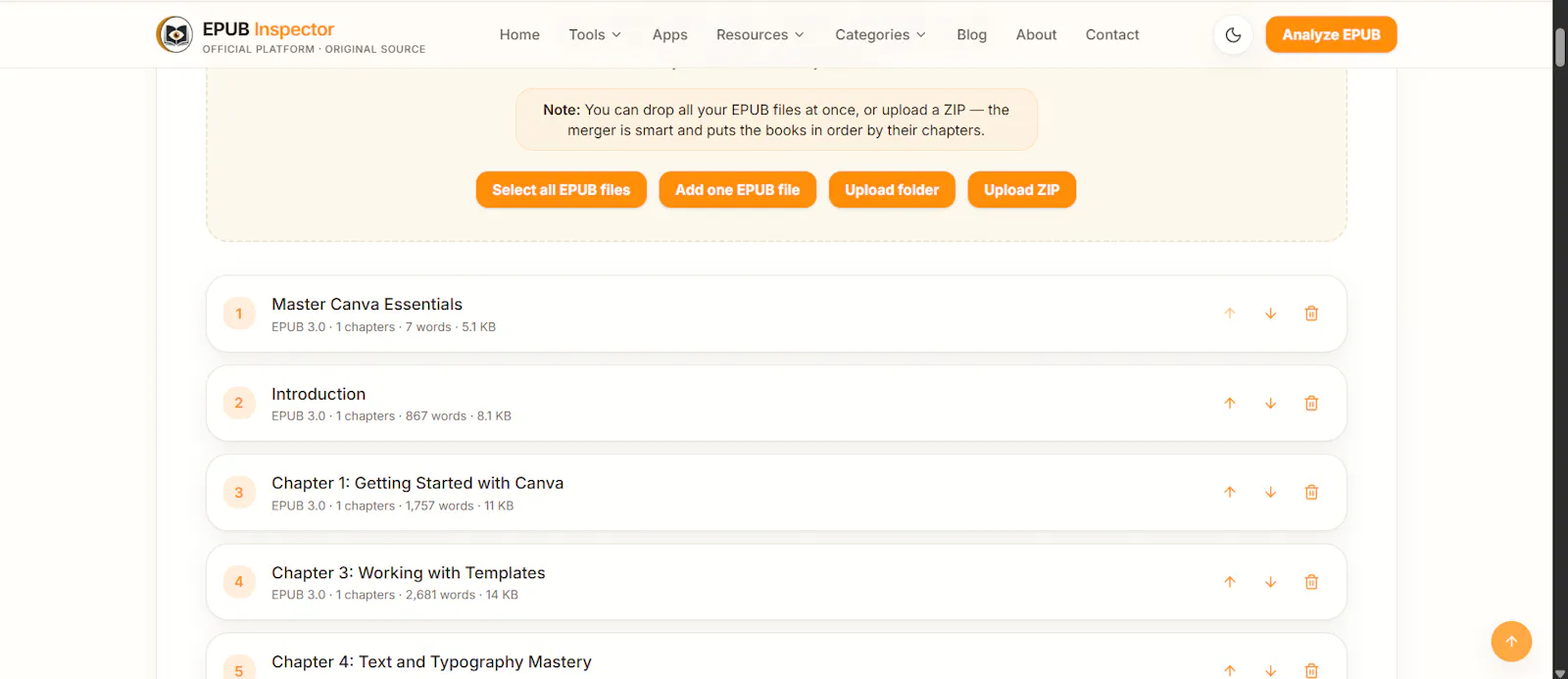 EPUB Inspector screenshot 14