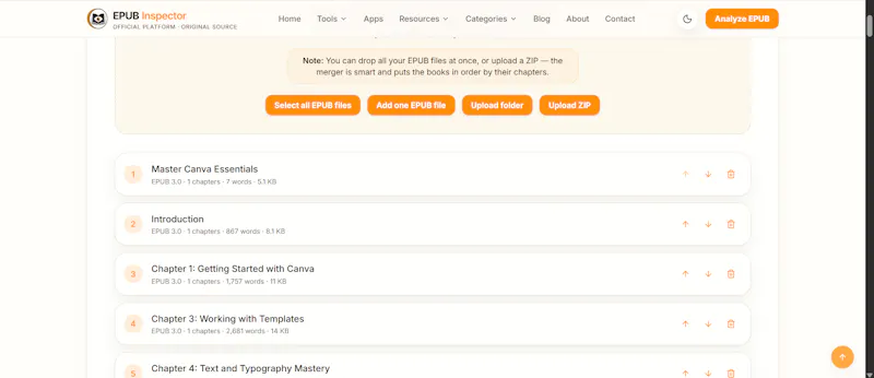 EPUB Inspector screenshot 14