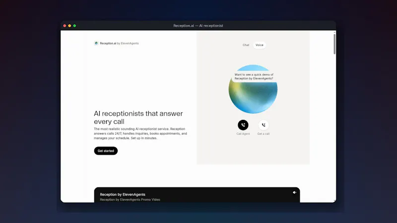 Reception.ai screenshot 6
