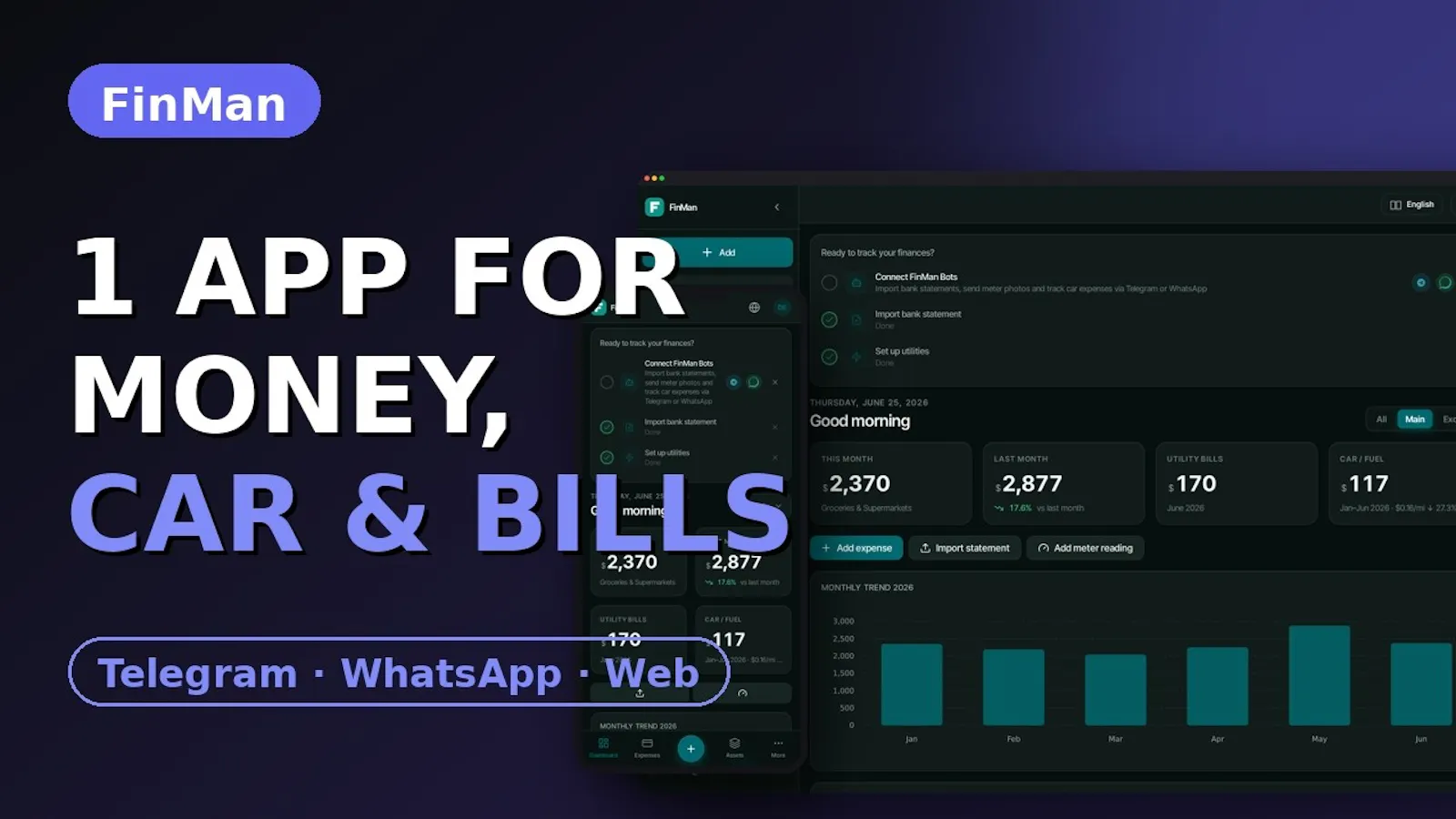 FinMan screenshot 1 (video preview)