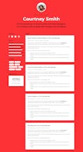 HTML Resume gallery image