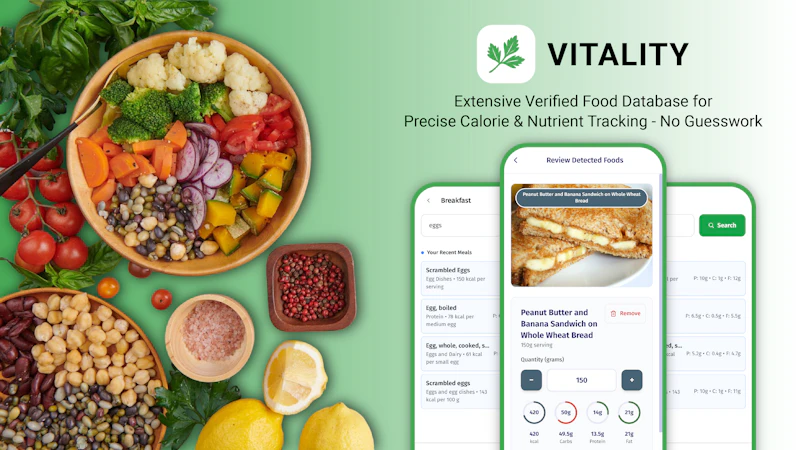 Vitality: Fitness & Nutrition screenshot 2