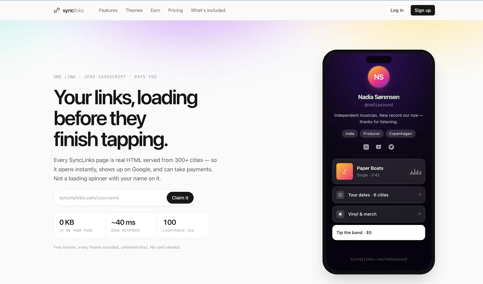 SyncLinks screenshot 1