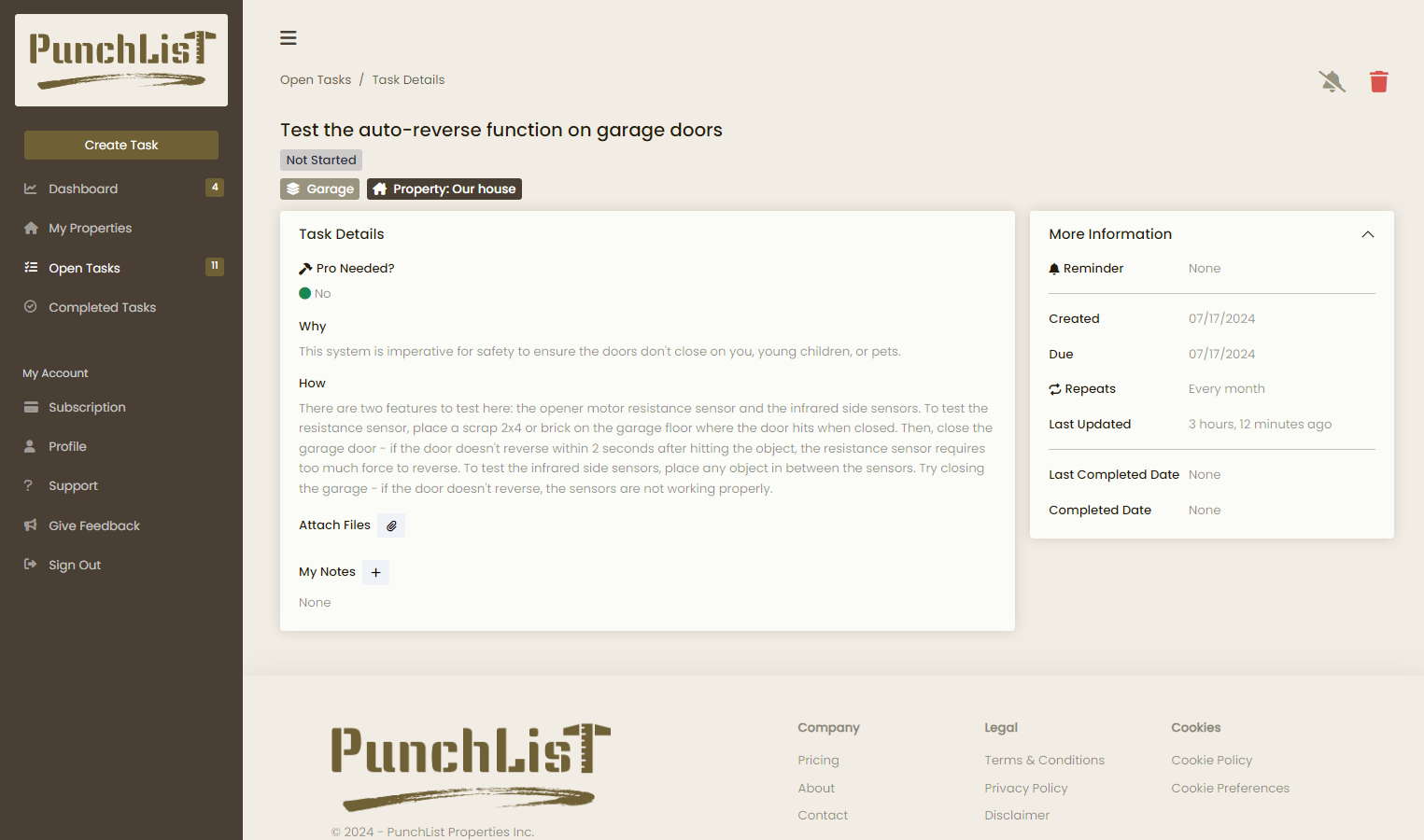 Punchlist media 3