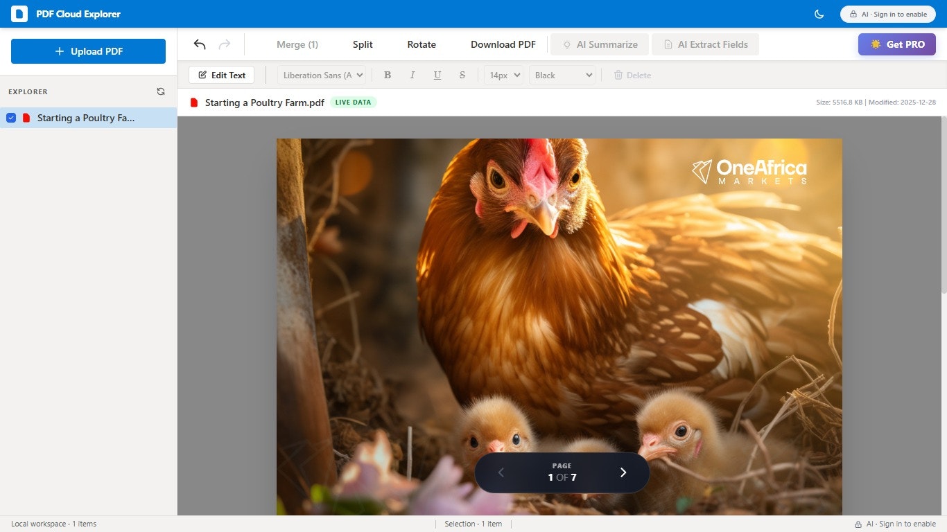 PDF Cloud Explorer gallery image