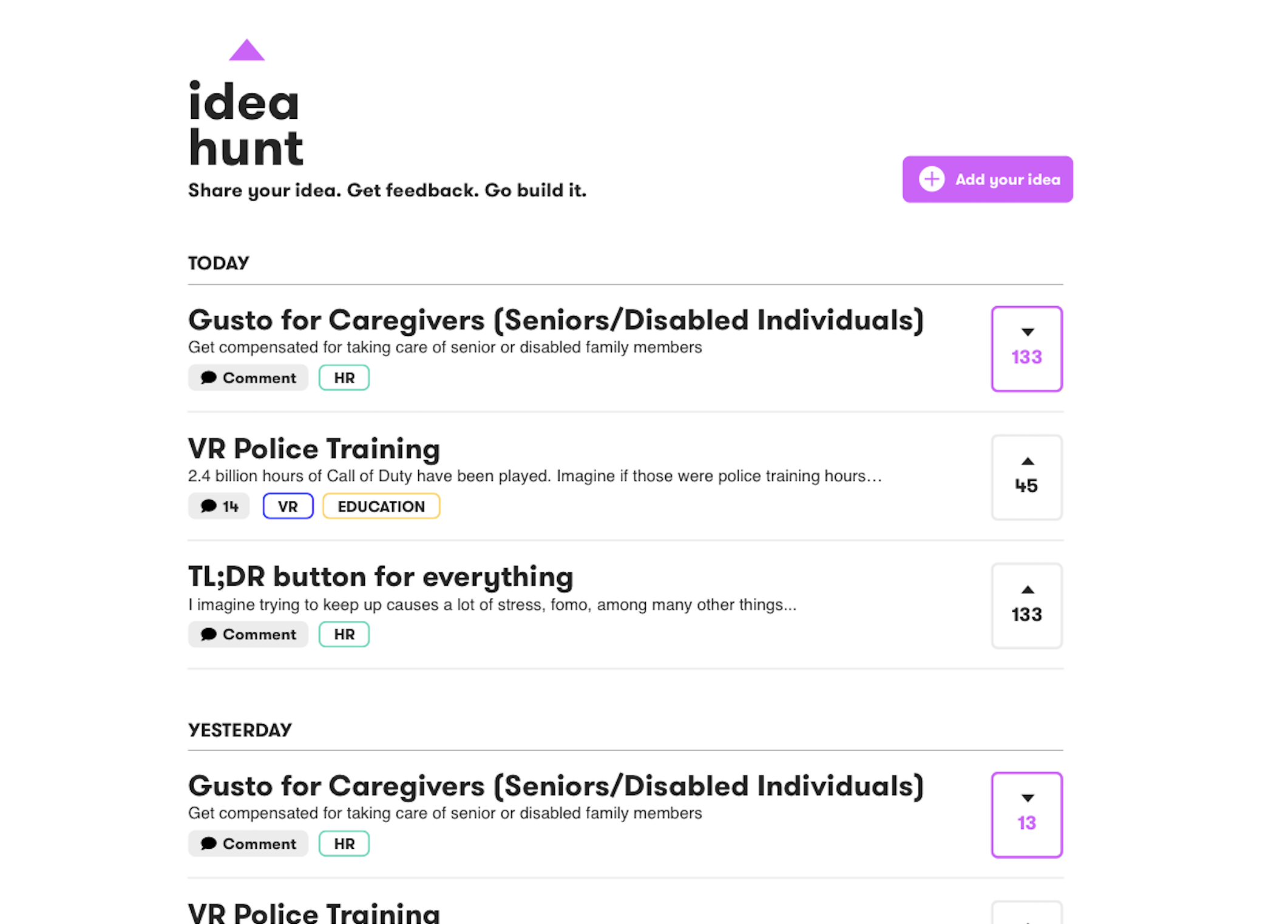 Idea Hunt gallery image