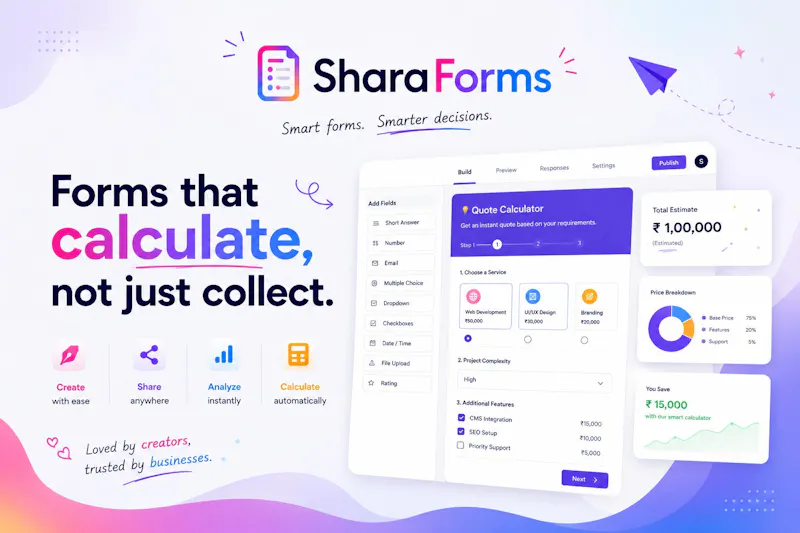 SharaForms screenshot 1