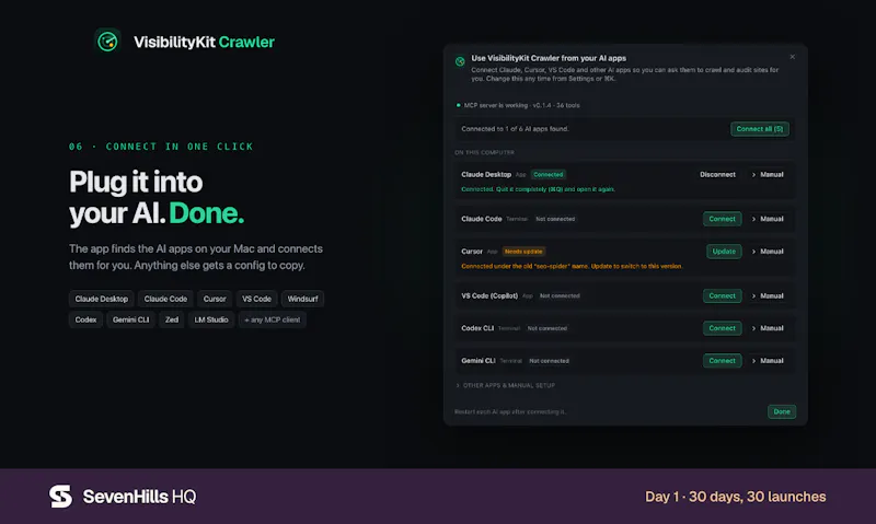 VisibilityKit Crawler screenshot 7