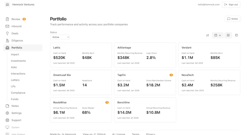 Portfolio Reporting by Hemrock screenshot 2