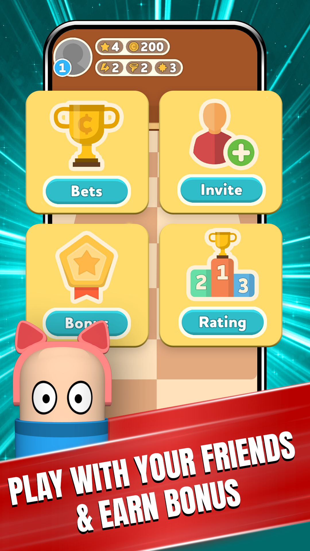 Chapayev 2 - Checkers 3D Board Game gallery image