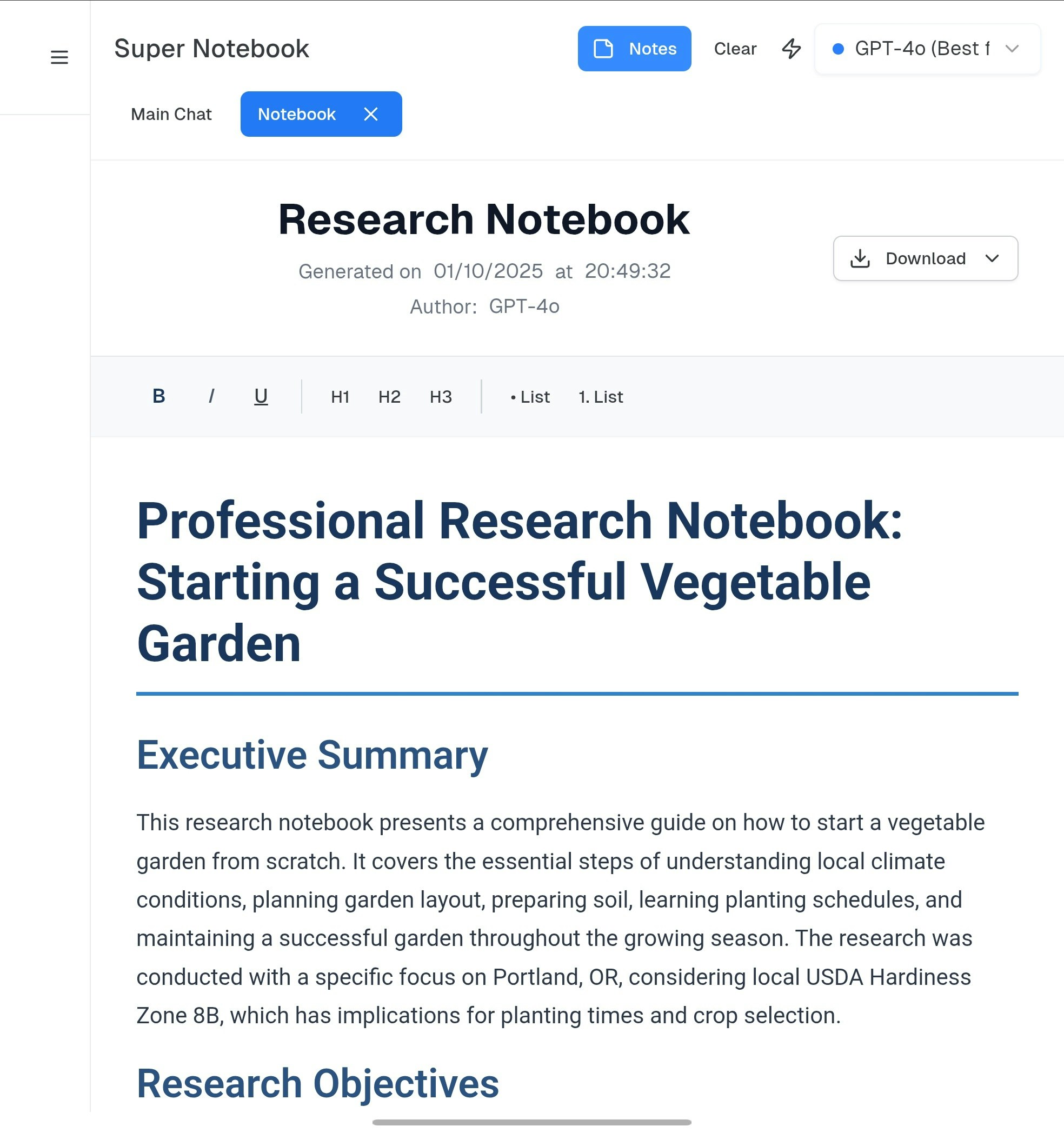 Média Super carnet - Plateforme de recherche multi-AI qui rend Notebooklm 3
